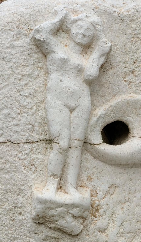 A Venus decorating a public fountain