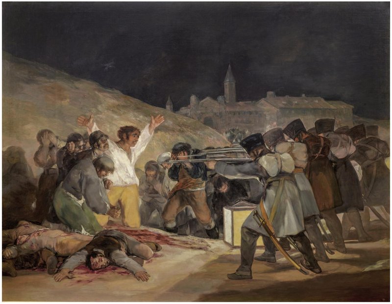 The 3rd of May 1808 in Madrid, 1814