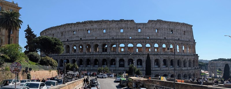 The Colosseum. It's huge!