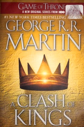 The cover of A Clash of Kings