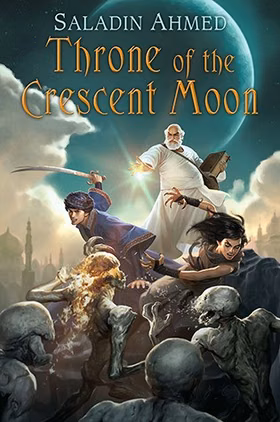 The cover of Throne of the Crescent Moon