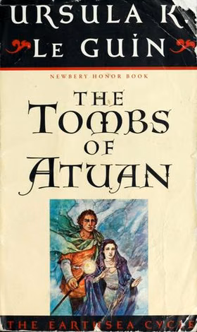 The cover of The Tombs of Atuan