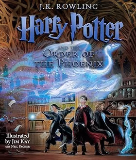 The cover of Harry Potter and the Order of the Phoenix