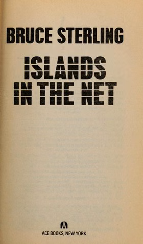 The cover of Islands in the Net