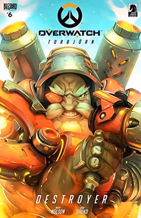 The cover of Overwatch #6: Destroyer