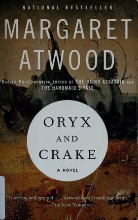 The cover of Oryx and Crake