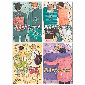 The cover of Heartstopper: Volume 1-4