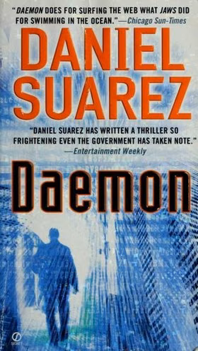 The cover of Daemon