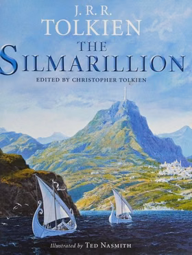 The cover of The Silmarillion