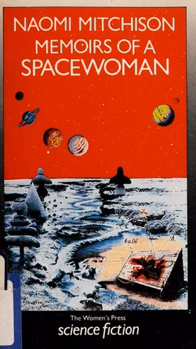 The cover of Memoirs of a Spacewoman