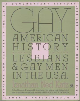 The cover of Gay American History: Lesbians and Gay Men in the U.S.A.