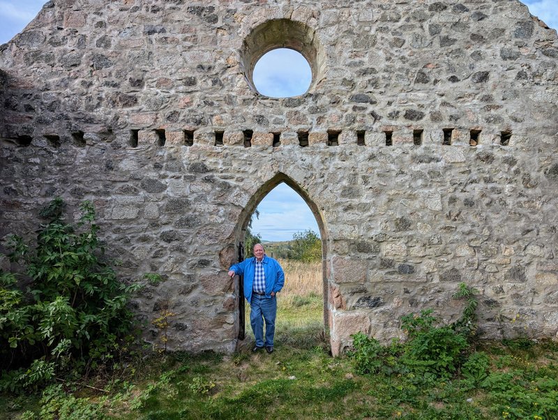 Ken at the church