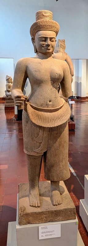 Ardhanarishvara, a Hindu figure depicted as half man and half woman