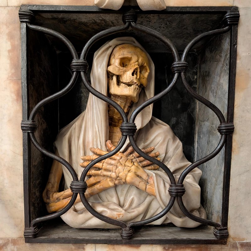 A memento mori of Giovanni Battista Gisleni