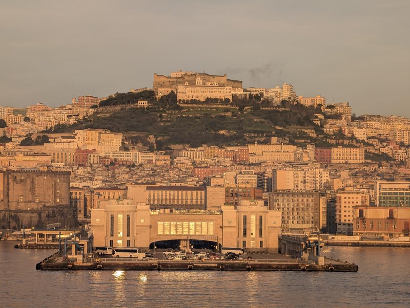 A view from the water. 
